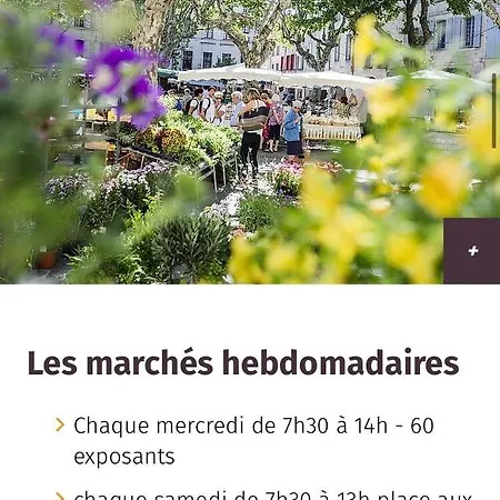 アパート Studio Refait A Neuf Coeur D'uzes