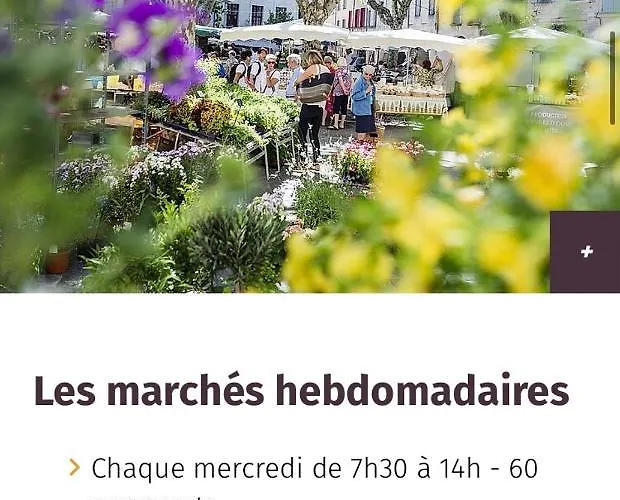 Апартаменты Studio Refait A Neuf Coeur D'uzes